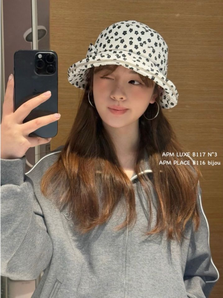 N3韓國㊣直郵東大門代購女裝新品人氣推薦時尚25春夏帽子漁夫帽N3帽子