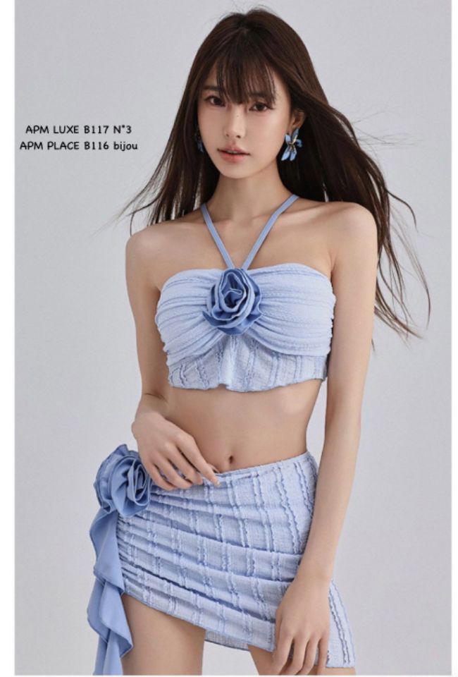 N3直郵韓國代購㊣女裝新品休閑25春夏推薦人氣時尚熱賣泳裝N3泳裝