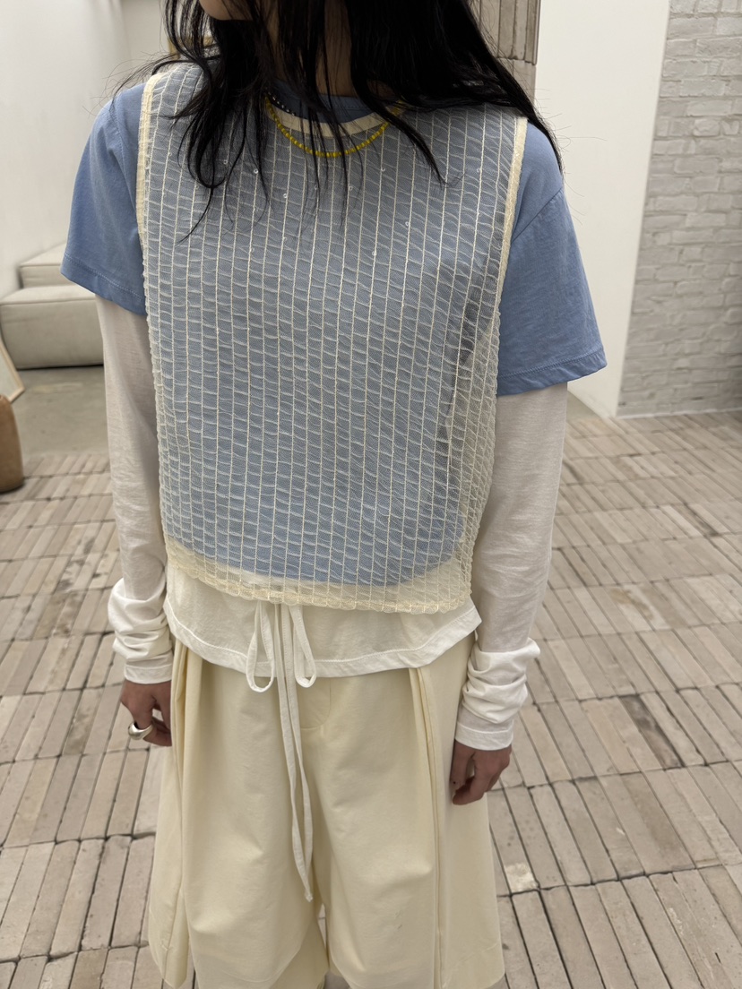 FRANC—L直郵韓國代購㊣女裝新款25春夏時尚吊帶背心不含內搭FRANC吊帶/背心