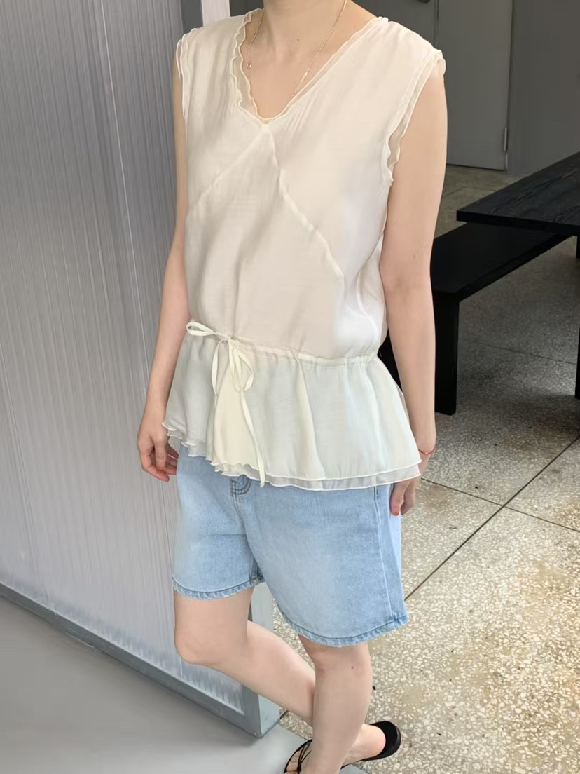 TAF直郵韓國代購㊣女裝新品25春夏推薦時尚人氣熱賣吊帶背心TAF吊帶/背心