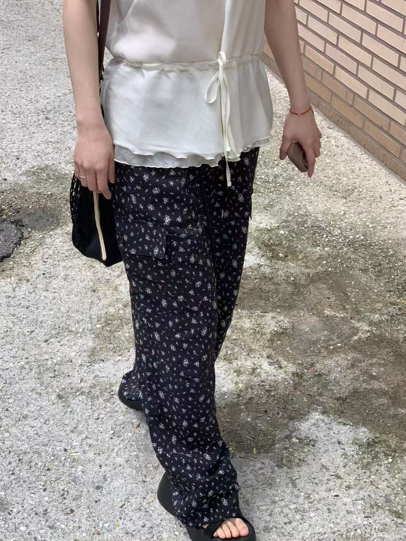 TAF直郵韓國代購㊣女裝新款25春夏休閑推薦熱賣時尚人氣休閑褲TAF休閑褲