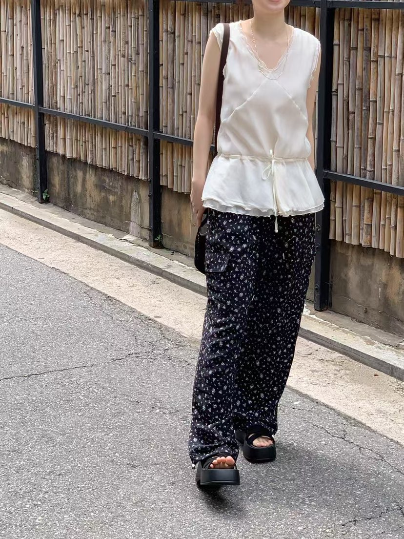 TAF直郵韓國代購㊣女裝新款25春夏休閑推薦熱賣時尚人氣休閑褲TAF休閑褲