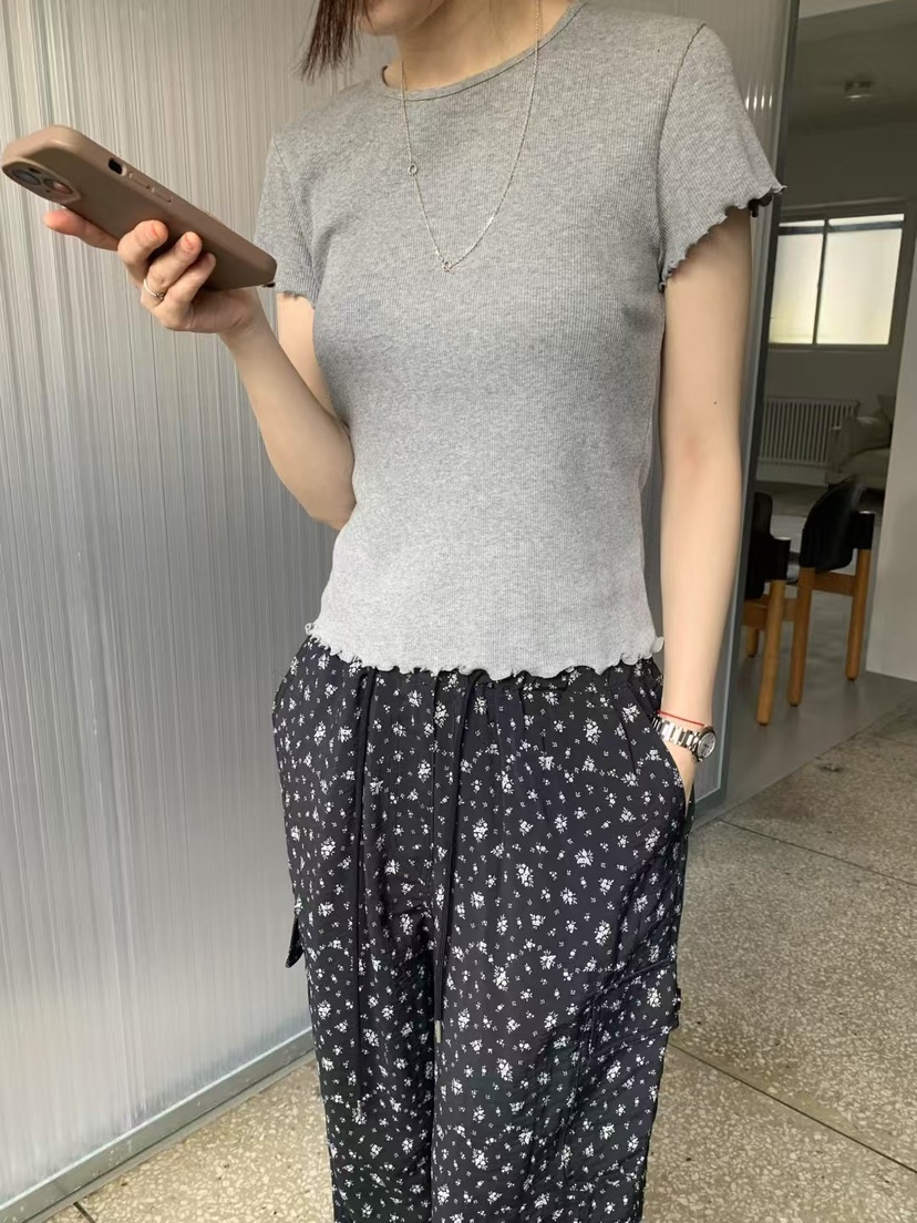TAF韓國直郵㊣女裝新款時尚人氣推薦熱賣休閑25春夏T恤TAFT恤