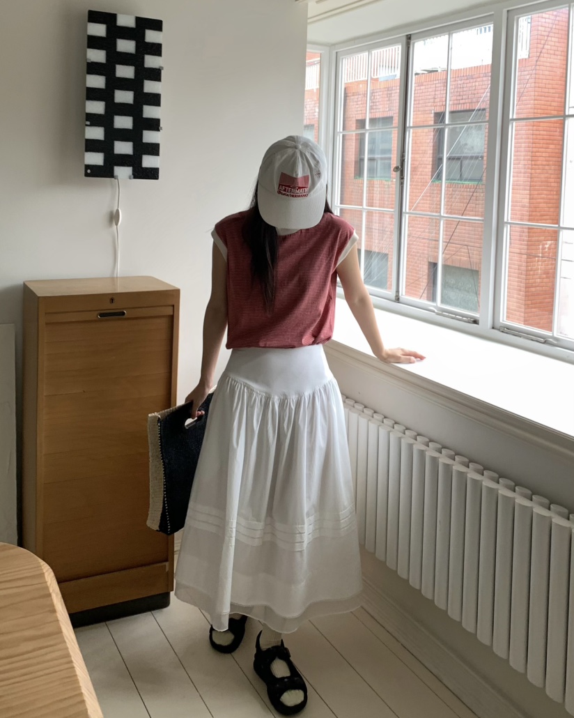 PEBBLE直郵韓國代購㊣女裝新款推薦人氣時尚熱賣25春夏休閑T恤PEBBLE/LAYERT恤