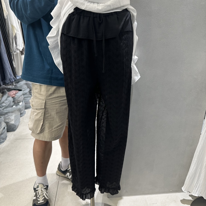 ANDE韓國直郵㊣東大門實拍女裝新品時尚熱賣25春夏休閑休閑褲ANDE休閑褲圖色3