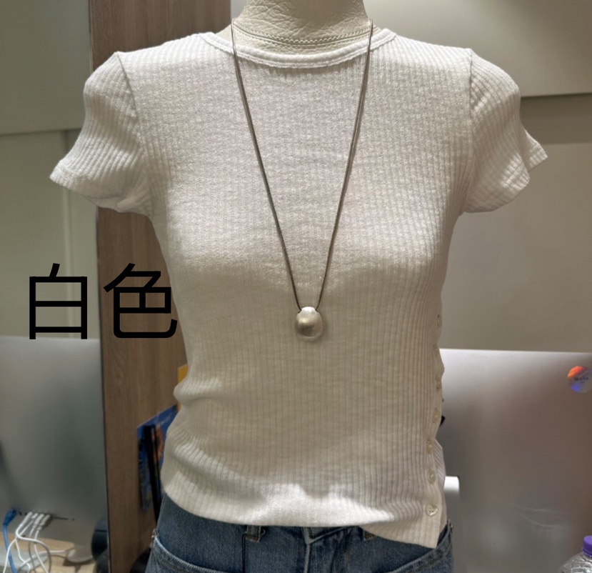 MELO韓國直郵㊣女裝新款人氣時尚熱賣25春夏推薦休閑T恤MELOT恤