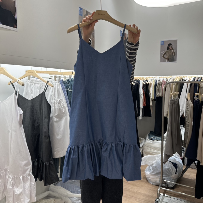 FLIPAR韓國直郵㊣東大門實拍女裝新品推薦時尚25春夏連衣裙FLIPAR連衣裙圖色2