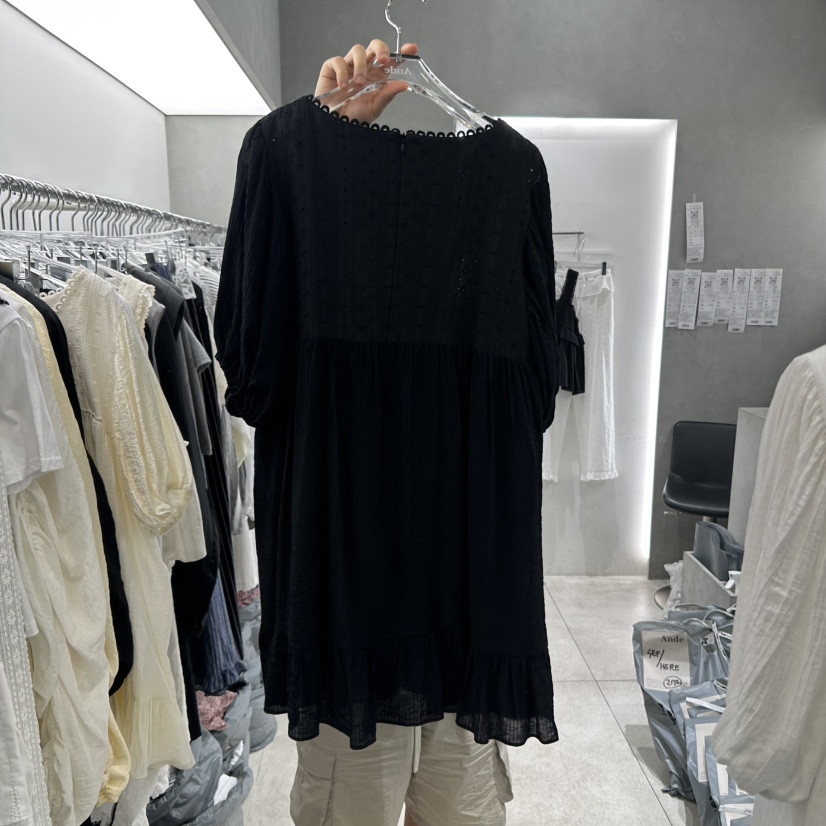 ANDE韓國㊣直郵東大門代購女裝新品人氣推薦熱賣25春夏連衣裙ANDE連衣裙