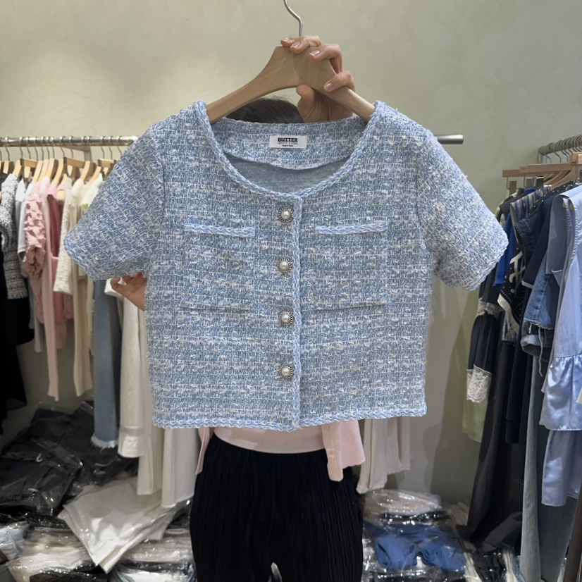 BUTTER-P韓國㊣直郵東大門代購女裝新品推薦25春夏熱賣夾克BUTTER-P夾克圖色2