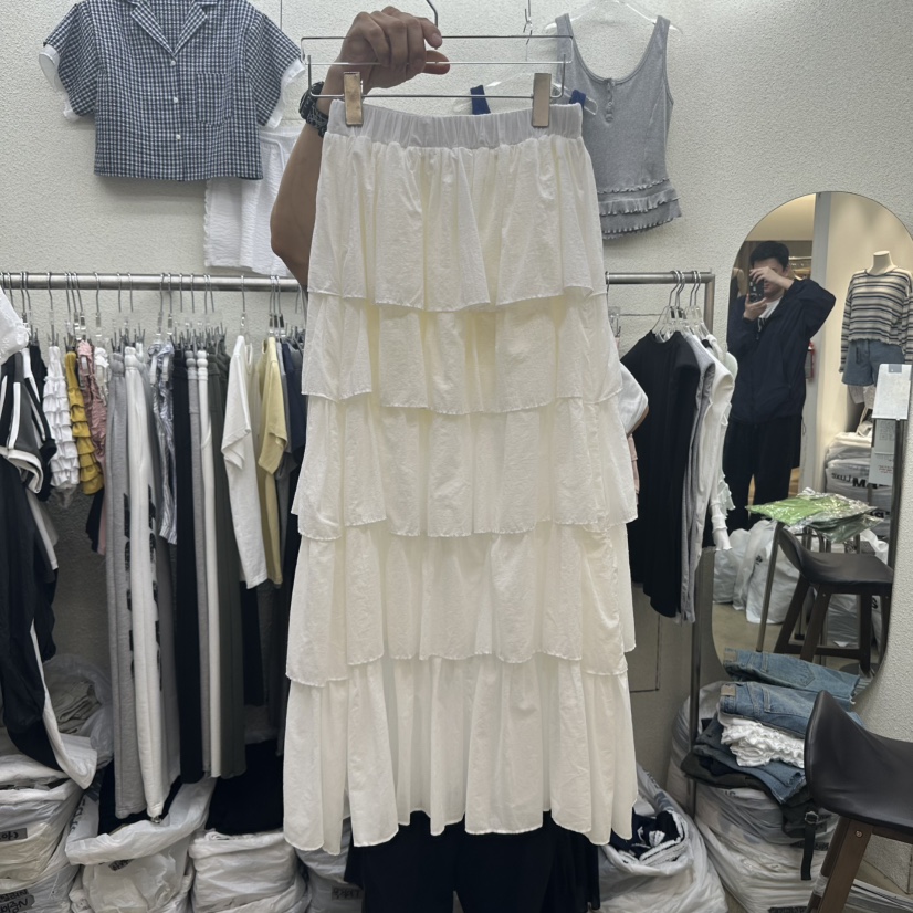 MAGOT韓國直郵㊣東大門實拍女裝新品25春夏時尚熱賣人氣長裙IIIΛGOT/MAGOT長裙圖色2