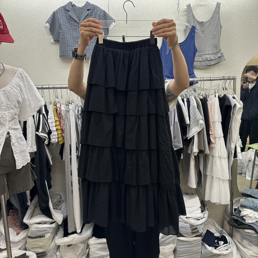 MAGOT韓國直郵㊣東大門實拍女裝新品25春夏時尚熱賣人氣長裙IIIΛGOT/MAGOT長裙圖色3