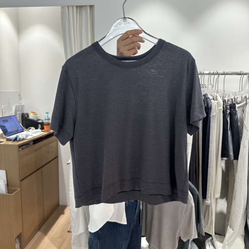 STORIES韓國㊣直郵東大門代購女裝新品推薦時尚休閑25春夏T恤STORIEST恤圖色3
