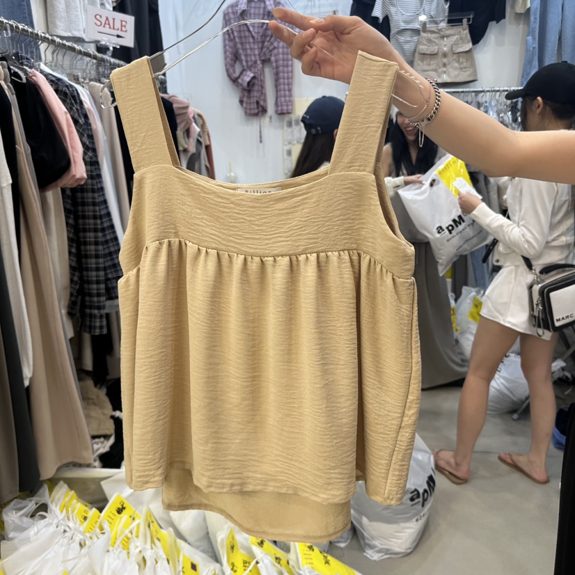 BILLION-L韓國直郵㊣女裝新款25春夏時尚推薦人氣吊帶背心BILLION-L吊帶/背心