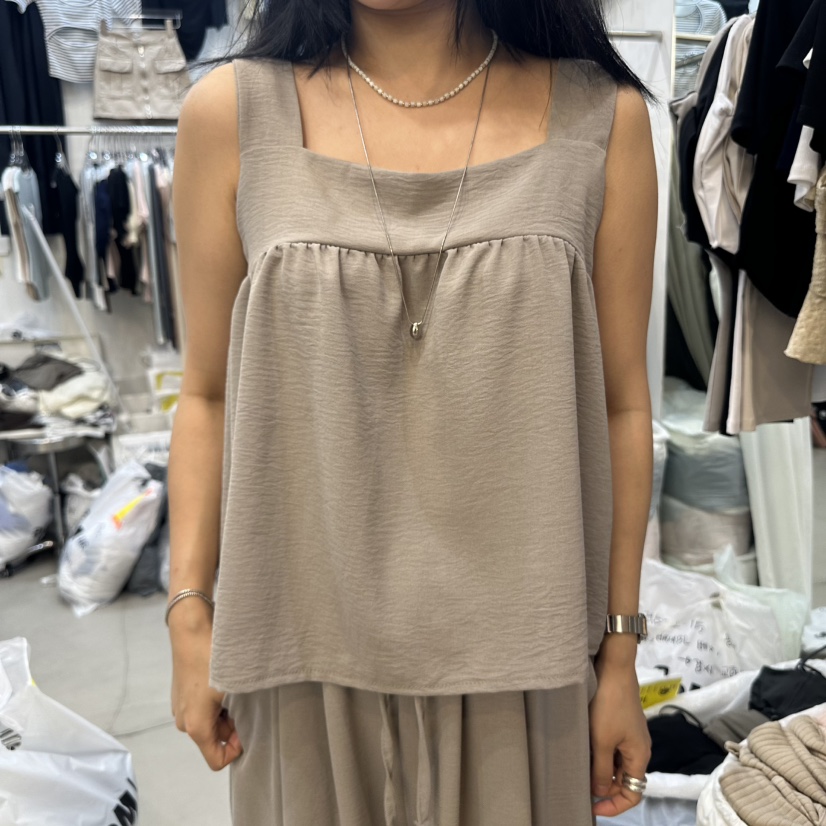 BILLION-L韓國直郵㊣女裝新款25春夏時尚推薦人氣吊帶背心BILLION-L吊帶/背心圖色2