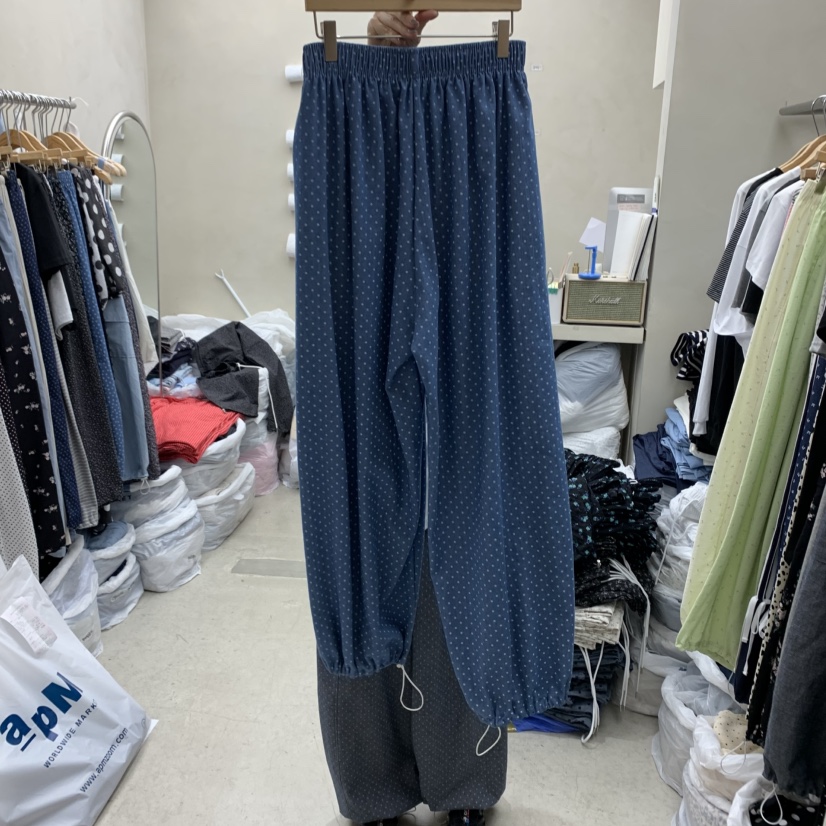 BREEZE韓國直郵㊣女裝新品時尚熱賣25春夏推薦人氣休閑褲亞麻BREEZE休閑褲
