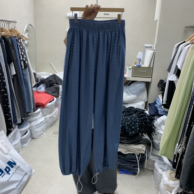 BREEZE韓國直郵㊣女裝新品時尚熱賣25春夏推薦人氣休閑褲亞麻BREEZE休閑褲圖色2