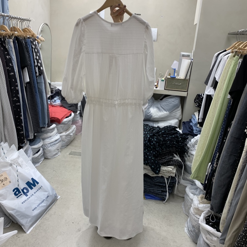 BREEZE韓國㊣直郵東大門代購女裝新款熱賣推薦連衣裙泡泡袖BREEZE連衣裙