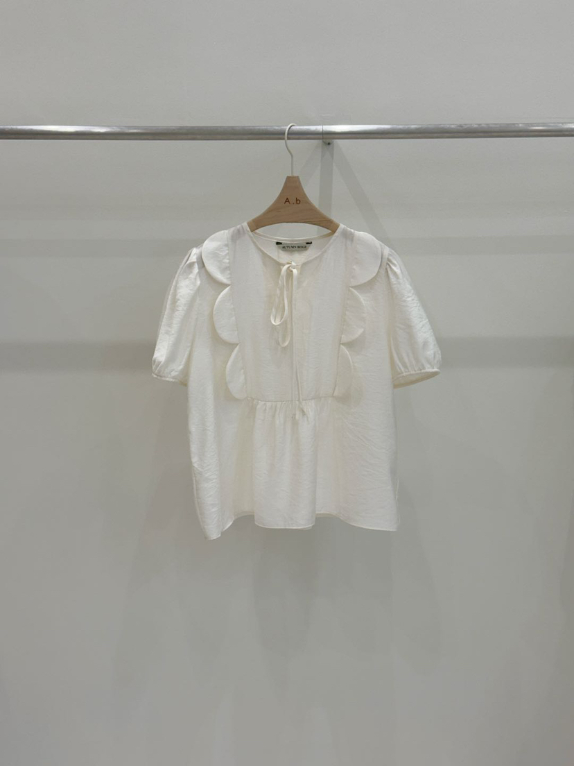 AUTUMN BEIGE PLUS韓國㊣直郵東大門代購女裝新款推薦襯衫蕾絲衫A.b/AUTUMN BEIGE襯衫/蕾絲衫圖色2