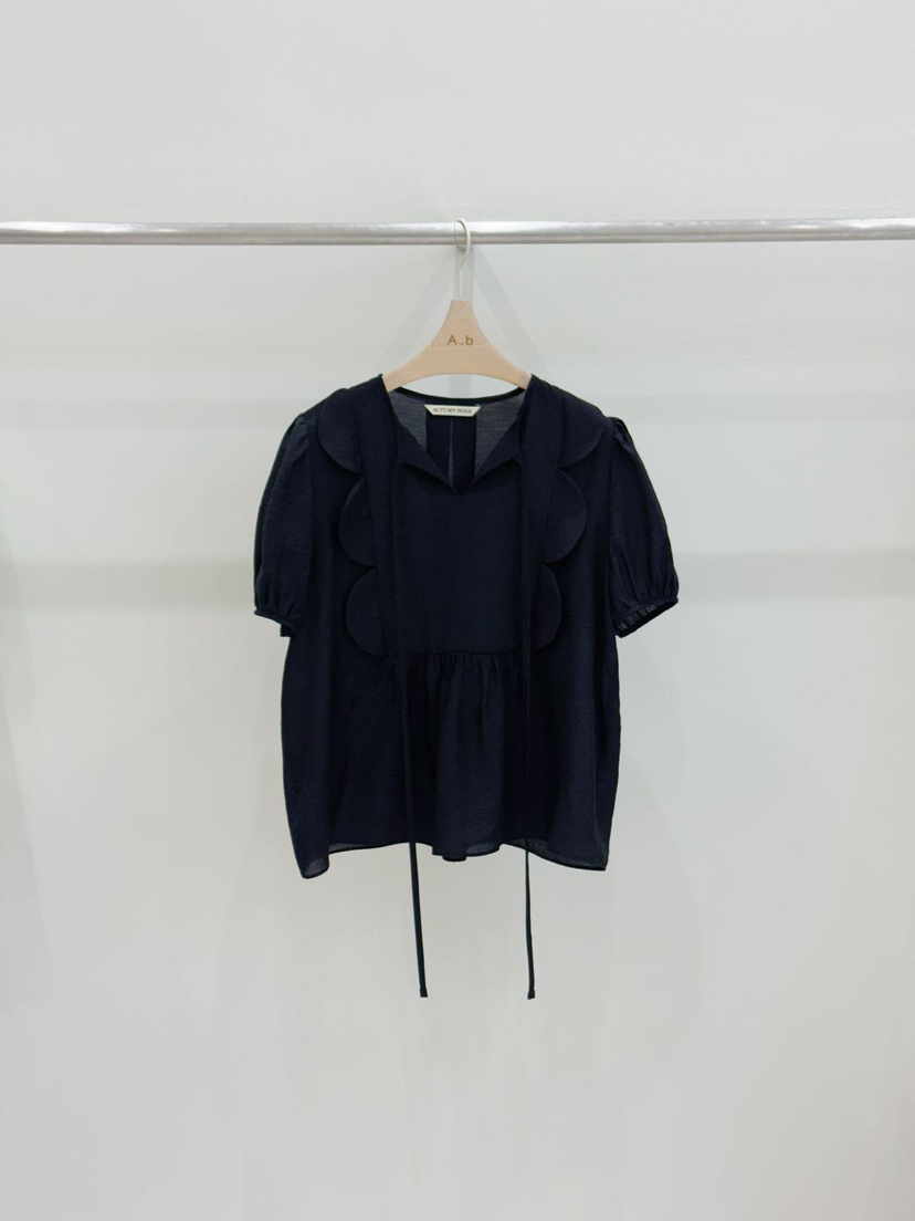 AUTUMN BEIGE PLUS韓國㊣直郵東大門代購女裝新款推薦襯衫蕾絲衫A.b/AUTUMN BEIGE襯衫/蕾絲衫圖色3