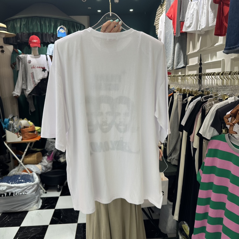 3COLOR(此品牌名稱會遭售假投訴,建議淘寶店鋪商品名稱中不要使用)韓國直郵㊣東大門實拍女裝新款休閑T恤Three colorT恤