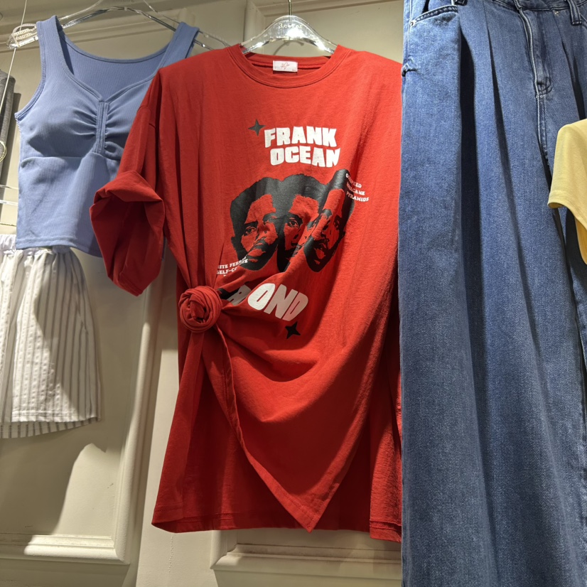 3COLOR(此品牌名稱會遭售假投訴,建議淘寶店鋪商品名稱中不要使用)韓國直郵㊣東大門實拍女裝新款休閑T恤Three colorT恤圖色4