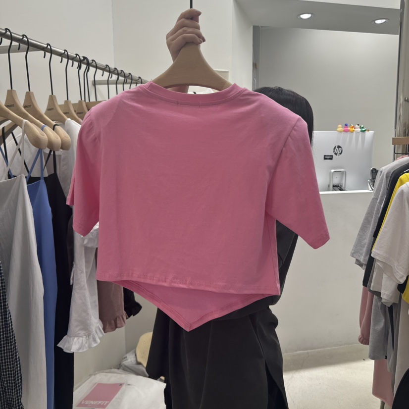 VENEFIT韓國直郵㊣東大門實拍女裝新款25春夏推薦熱賣人氣T恤VENEFIT/JENNIET恤
