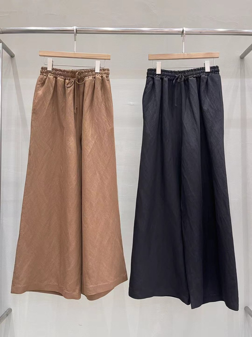 MU i韓國直郵㊣東大門實拍女裝新款25春夏熱賣推薦休閑休閑褲Mu:i-Q休閑褲