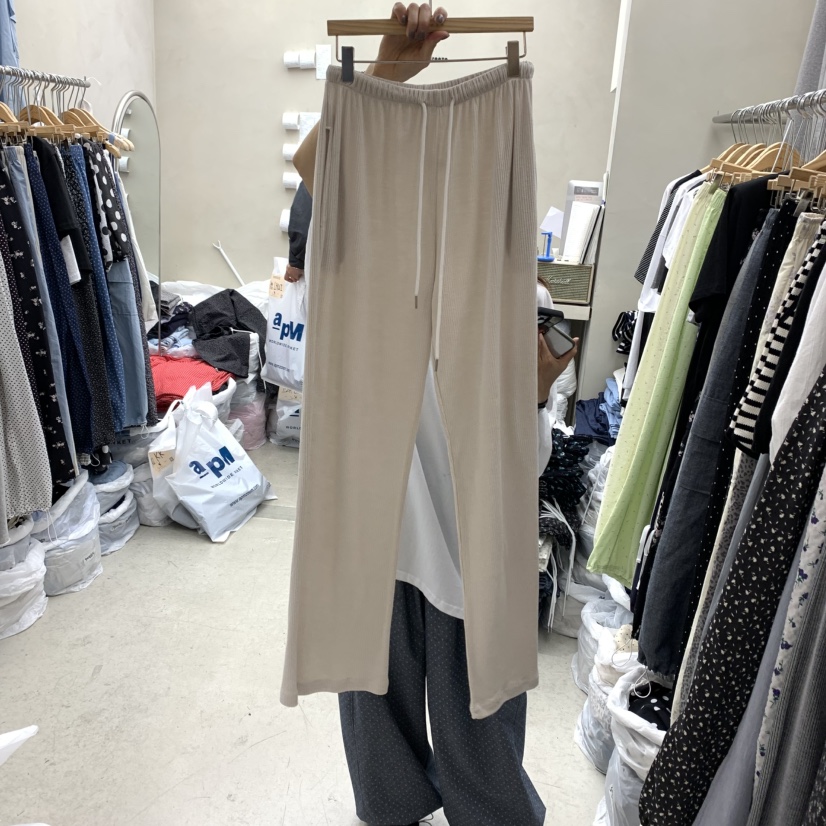 BREEZE韓國直郵㊣東大門實拍女裝新品推薦25春夏休閑休閑褲BREEZE休閑褲