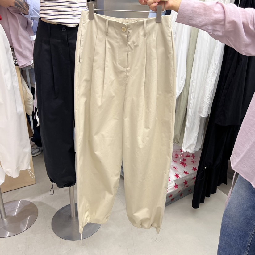 PLEASURE直郵韓國代購㊣女裝新款推薦時尚休閑人氣休閑褲棉質PLEASURE休閑褲圖色3