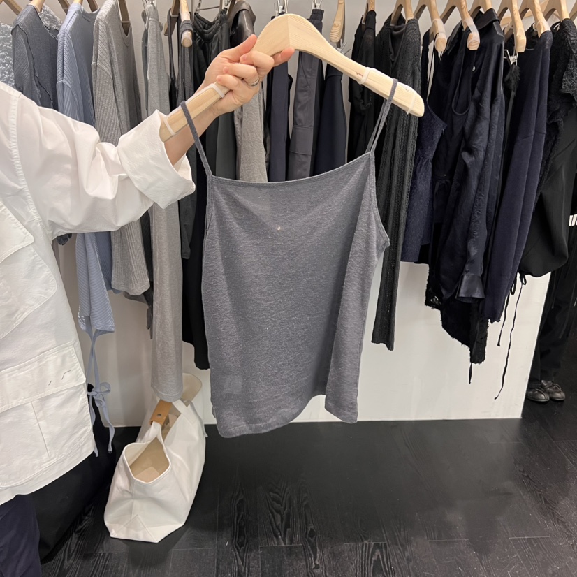 TAFFETA韓國㊣直郵東大門代購女裝新品熱賣25春夏時尚吊帶背心TAFFETA吊帶/背心