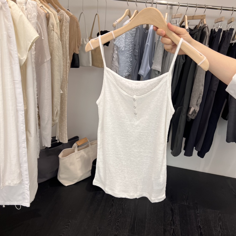 TAFFETA韓國㊣直郵東大門代購女裝新品熱賣25春夏時尚吊帶背心TAFFETA吊帶/背心圖色2