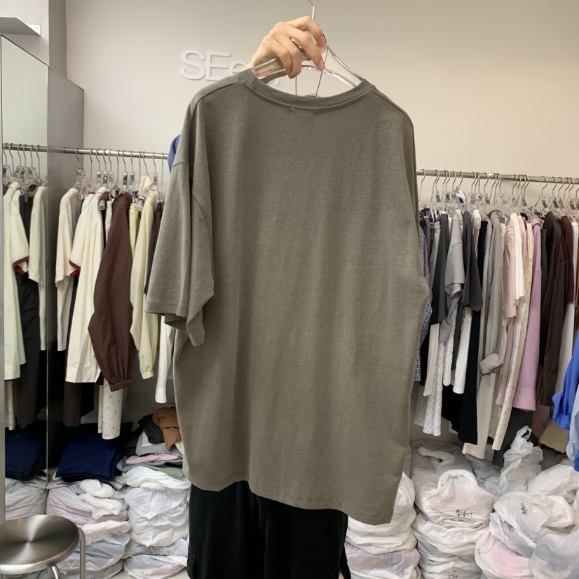 LEESEED-A韓國直郵㊣東大門實拍女裝新品時尚休閑人氣25春夏T恤SEeD/LEESEEDT恤