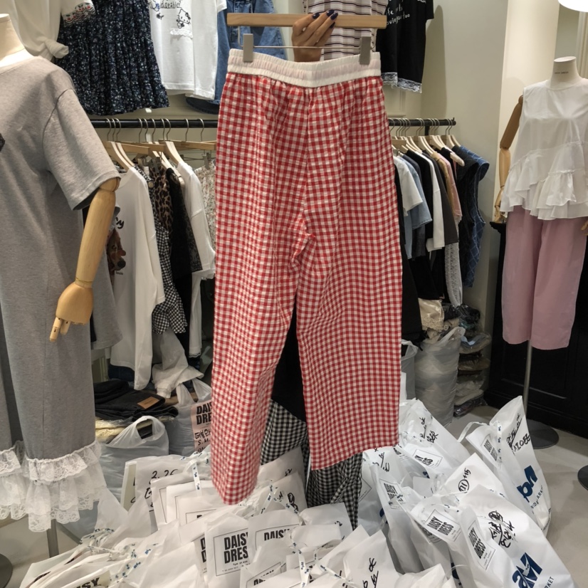 DAISY DRESS韓國㊣直郵東大門代購女裝新品熱賣推薦休閑褲DAISY DRESS休閑褲