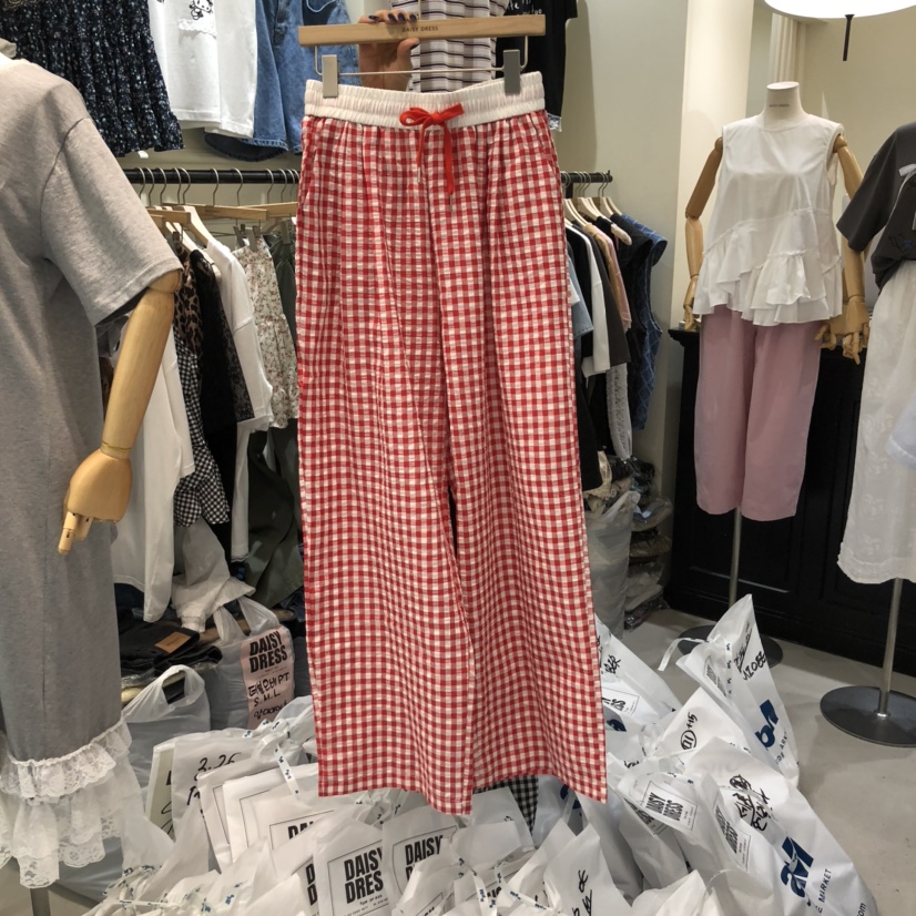 DAISY DRESS韓國㊣直郵東大門代購女裝新品熱賣推薦休閑褲DAISY DRESS休閑褲圖色2
