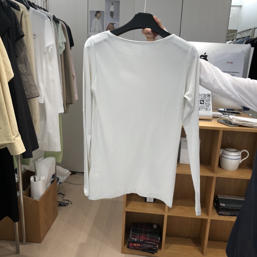 THE TARDUST直郵韓國代購㊣女裝新品休閑熱賣25春夏長袖T恤THE TARDUST長袖T恤