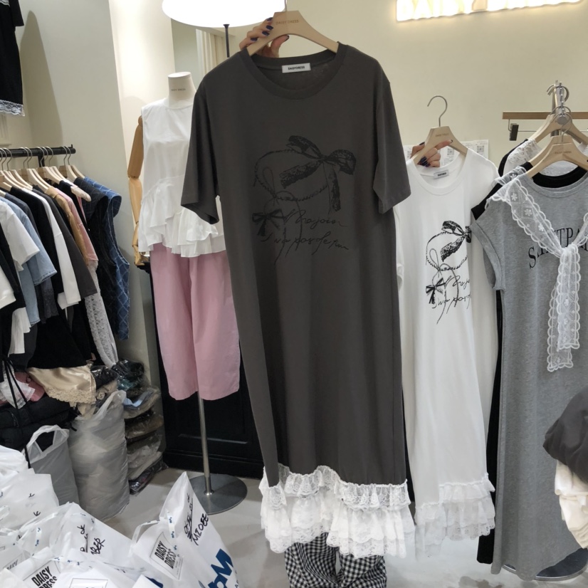 DAISY DRESS韓國㊣直郵東大門代購女裝新品時尚休閑連衣裙DAISY DRESS連衣裙圖色2