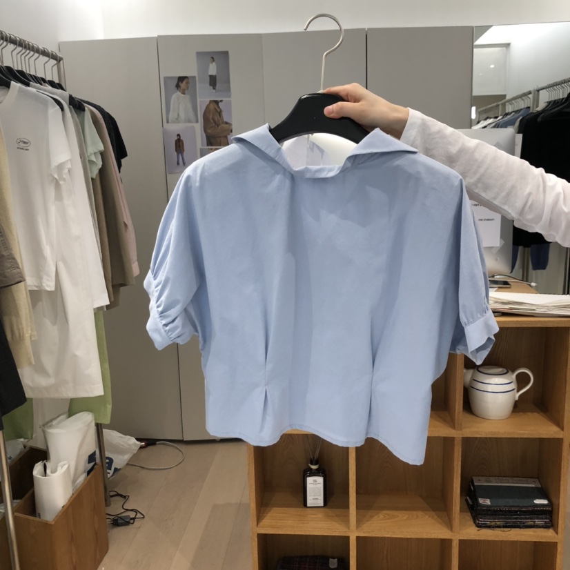THE TARDUST直郵韓國代購㊣女裝新品25春夏人氣襯衫蕾絲衫THE TARDUST襯衫/蕾絲衫