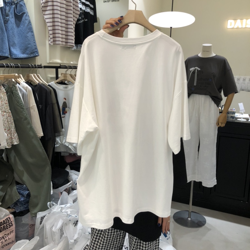 DAISY DRESS韓國㊣直郵東大門代購女裝新品25春夏熱賣休閑T恤DAISY DRESST恤
