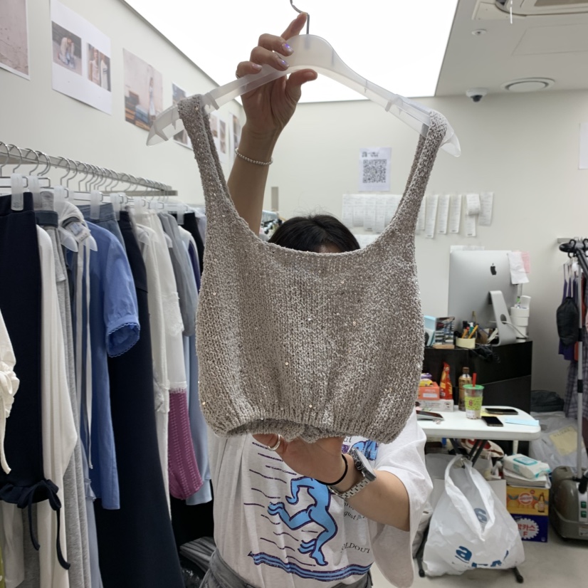 SOLD OUT韓國直郵㊣女裝新品時尚25春夏休閑人氣熱賣吊帶背心SOLD OUT吊帶/背心