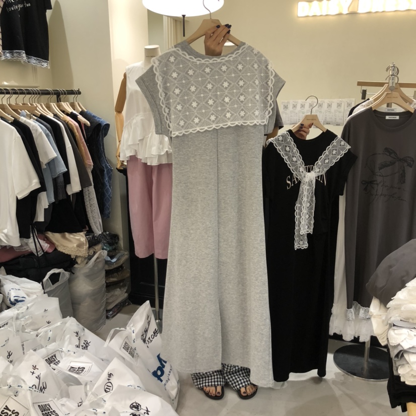 DAISY DRESS直郵韓國代購㊣女裝新款時尚熱賣連衣裙披肩套裝DAISY DRESS連衣裙