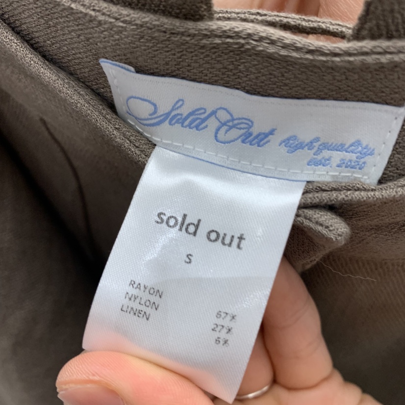SOLD OUT韓國直郵㊣女裝新品25春夏熱賣時尚推薦人氣休閑套裝SOLD OUT套裝