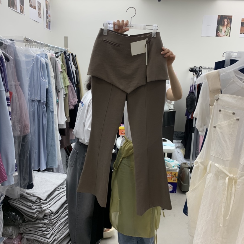 SOLD OUT韓國直郵㊣女裝新品25春夏熱賣時尚推薦人氣休閑套裝SOLD OUT套裝圖色2