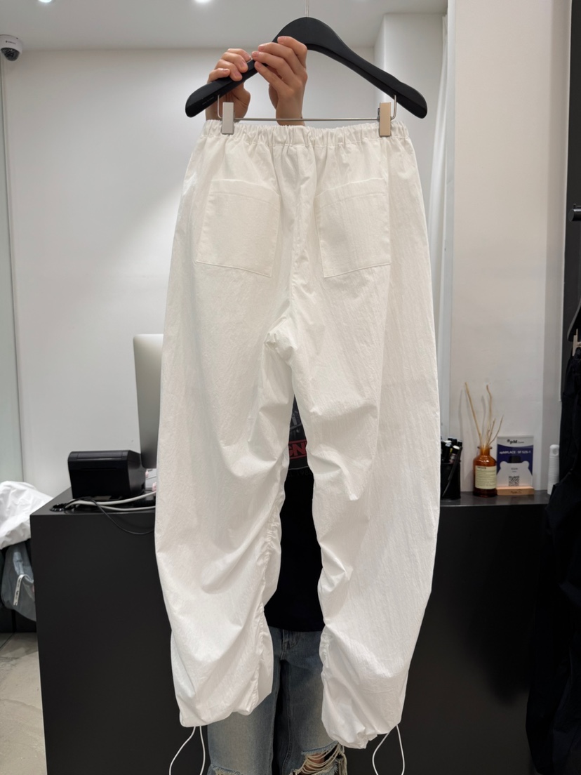 ANOVE韓國㊣直郵東大門代購女裝新品25春夏人氣休閑休閑褲褶皺ANOVE休閑褲