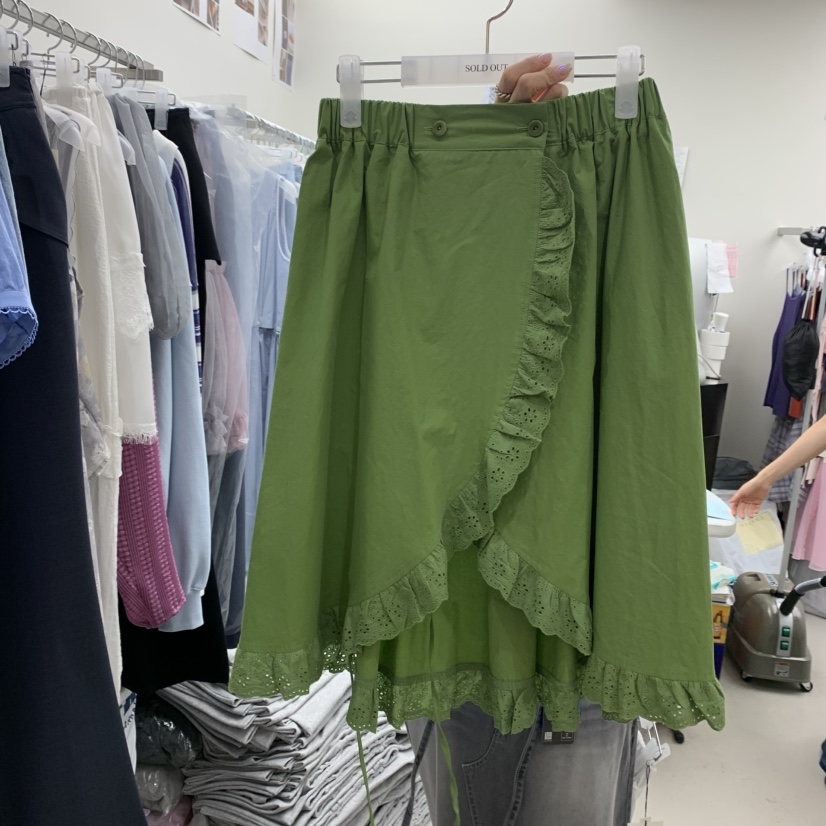 SOLD OUT直郵韓國代購㊣女裝新品時尚推薦熱賣半身裙中短裙SOLD OUT半身裙/中短裙圖色2