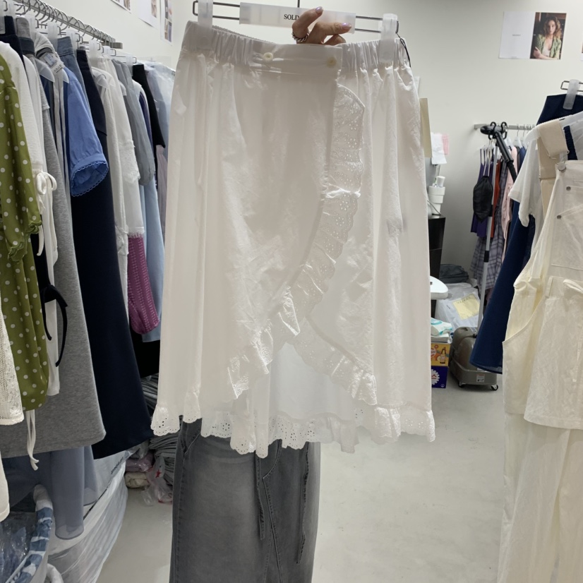 SOLD OUT直郵韓國代購㊣女裝新品時尚推薦熱賣半身裙中短裙SOLD OUT半身裙/中短裙圖色3