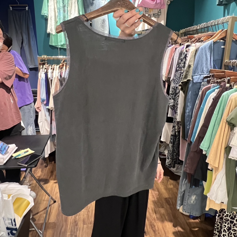 MERCI LINDA直郵韓國代購㊣女裝新品25春夏推薦人氣吊帶背心MERCI LINDA吊帶/背心