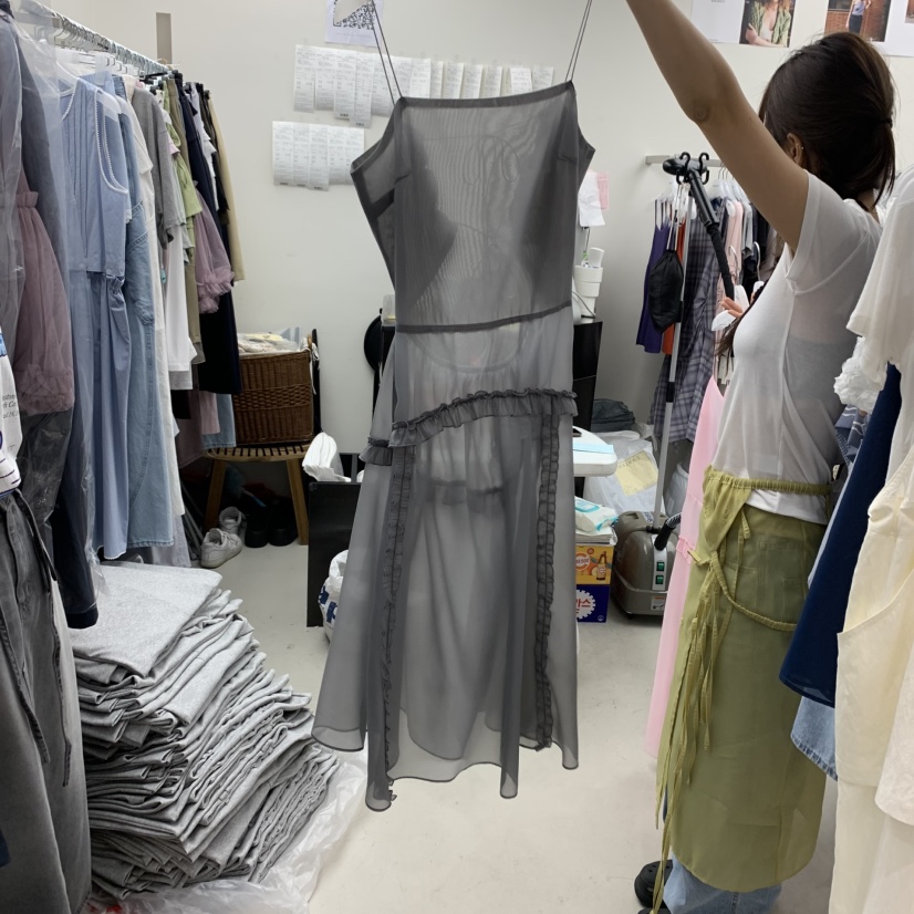 SOLD OUT韓國直郵㊣東大門實拍女裝新款熱賣人氣25春夏連衣裙SOLD OUT連衣裙圖色2