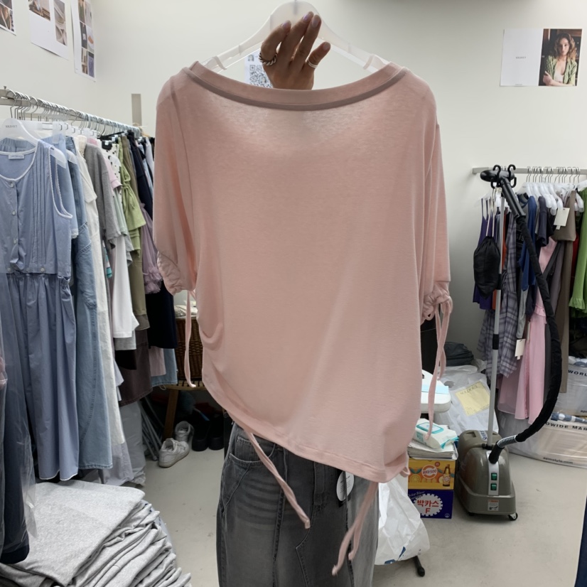SOLD OUT韓國㊣直郵東大門代購女裝新款25春夏推薦熱賣T恤SOLD OUTT恤