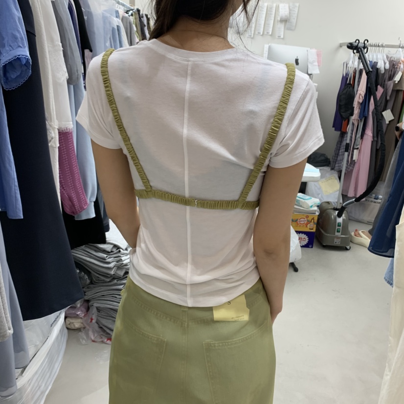 SOLD OUT韓國直郵㊣東大門實拍女裝新品時尚吊帶背心不含內搭刺繡SOLD OUT吊帶/背心