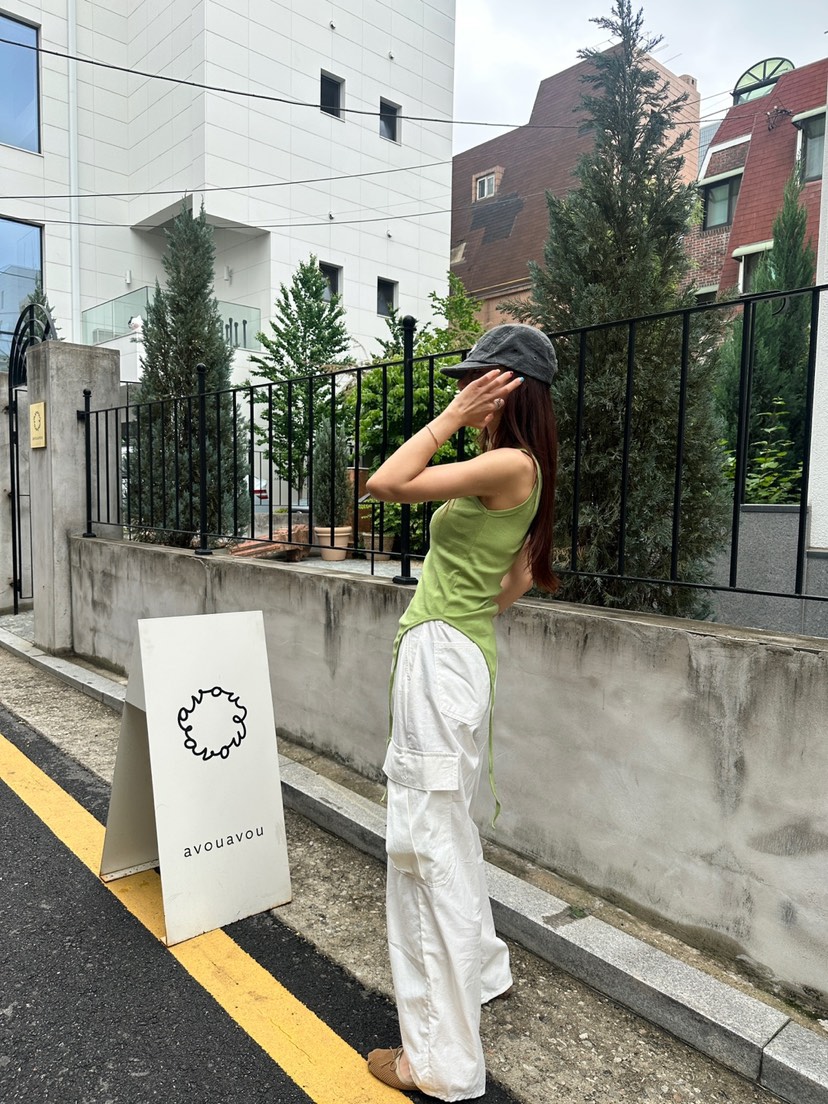 LUMIPLE直郵韓國代購㊣女裝新款熱賣推薦25春夏時尚人氣休閑褲LUMIPLE休閑褲